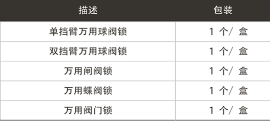 萬用閥門鎖UV-05(博越品牌)產(chǎn)品介紹